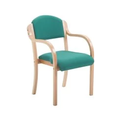 Devonshire Wooden Frame Stacking Armchairs 8 Devonshire Wooden Frame Stacking Armchairs -Home-Furniture 094981