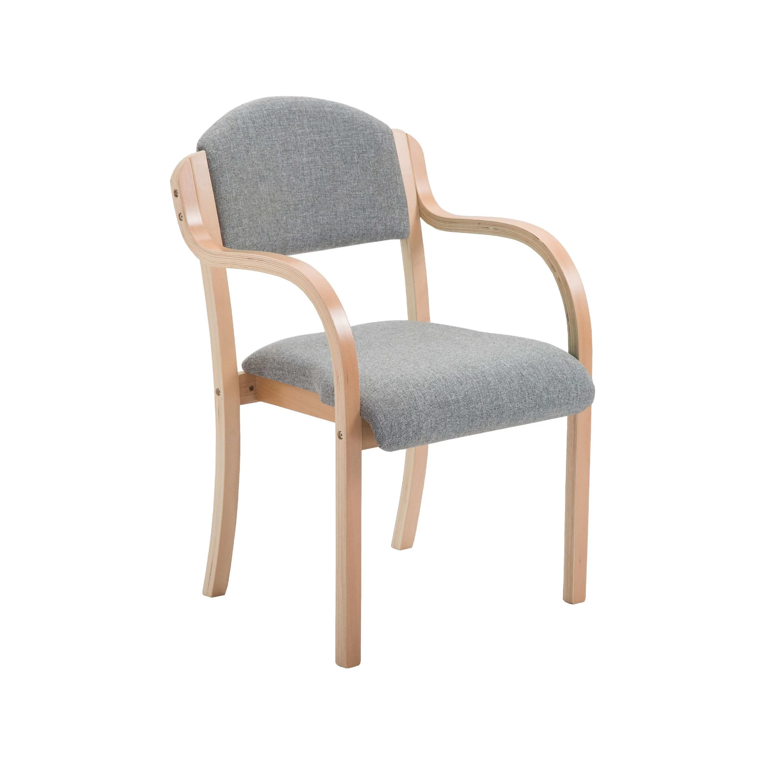 Devonshire Wooden Frame Stacking Armchairs 5 Devonshire Wooden Frame Stacking Armchairs - Image 5