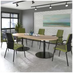Sarca D-End Boardroom Table -Home-Furniture 096445