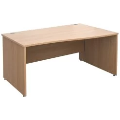 Braemar Pro Panel End Wave Desks