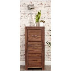 Fernhurst Solid Walnut Filing Cabinets -Home-Furniture 099297