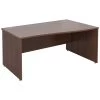 Malbec II Walnut Panel End Wave Desks