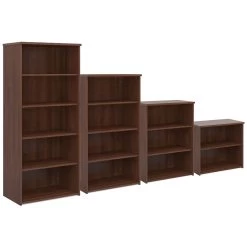 Malbec II Walnut Bookcases -Home-Furniture 099346