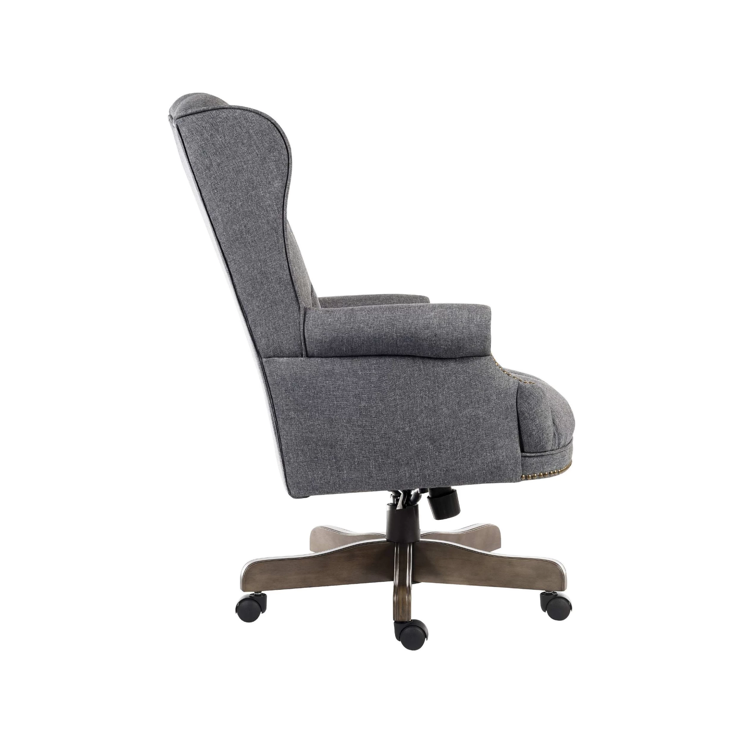 Chairman Grey Traditional Manager Chair 2 Chairman Grey Traditional Manager Chair - Image 2