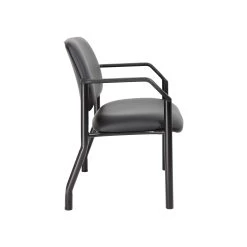 Omega 35 Stone Vinyl Visitor Chair -Home-Furniture 100778