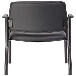 Omega 35 Stone Vinyl Visitor Chair -Home-Furniture 100781
