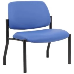 Omega 35 Stone Vinyl Visitor Chair -Home-Furniture 100861