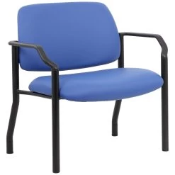 Omega 35 Stone Vinyl Visitor Chair -Home-Furniture 100866