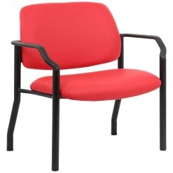 Omega 35 Stone Vinyl Visitor Chair -Home-Furniture 100867