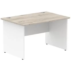 NEXT DAY InterAct Two Tone Rectangular Panel End Desks