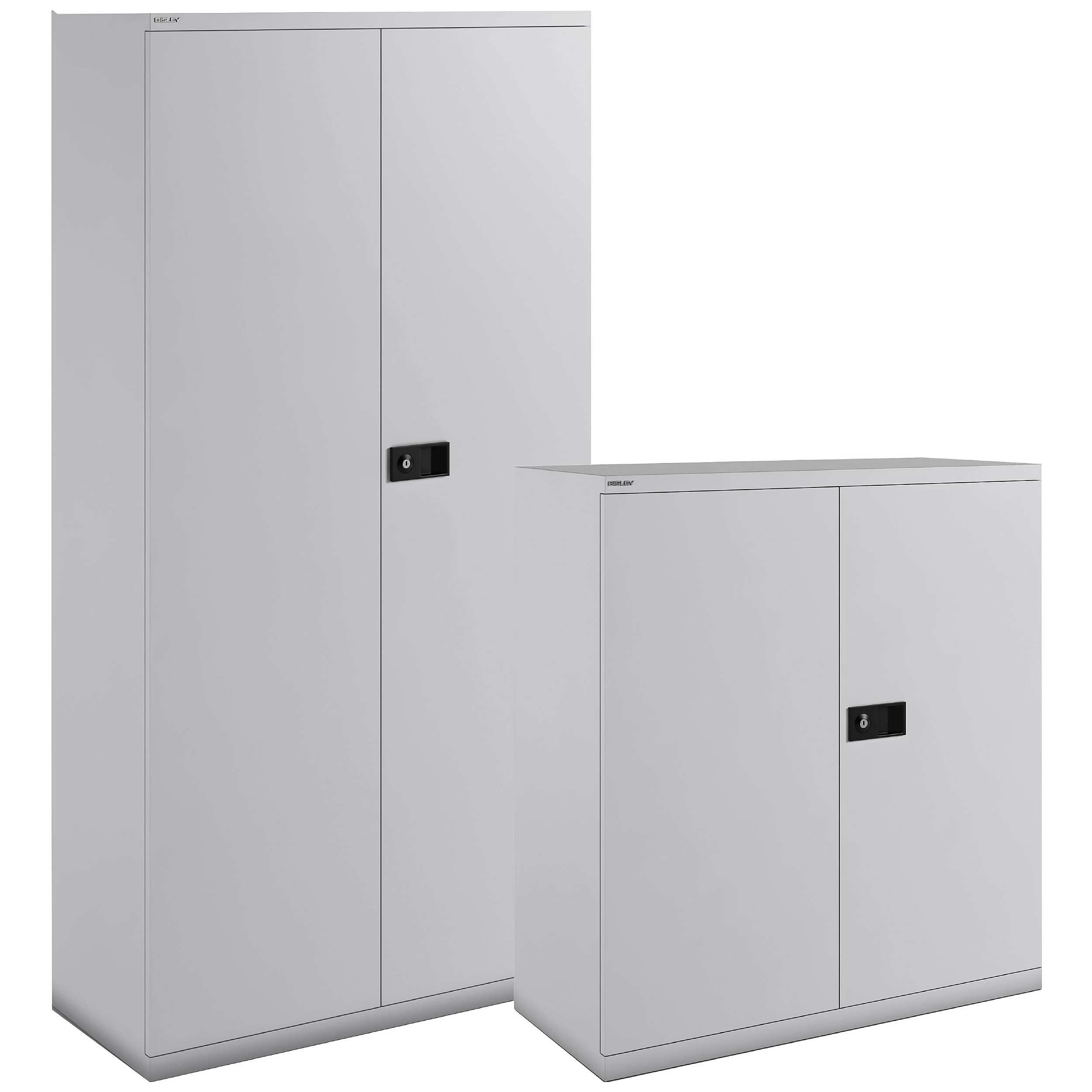 Bisley Contract Steel Stationery Cupboards 1 Bisley Contract Steel Stationery Cupboards