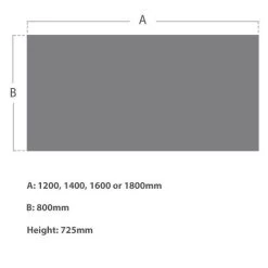 NEXT DAY Unite II Arc Rectangular Folding Tables -Home-Furniture 101811