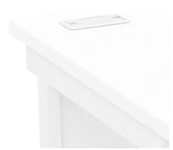 NEXT DAY Solar Rectangular Cantilever Desks With Single Fixed Pedestal -Home-Furniture 102043