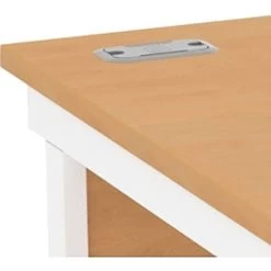 NEXT DAY Solar Rectangular Cantilever Desks With Single Fixed Pedestal -Home-Furniture 102044
