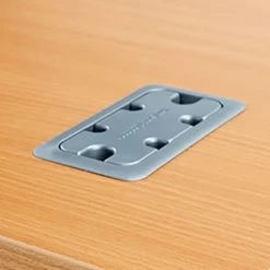 Commerce II Rectangular Desks With Mobile Pedestal -Home-Furniture 102292