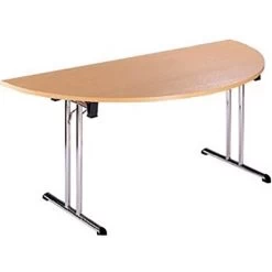 NEXT DAY Unite II Classic Semi Circular Folding Tables