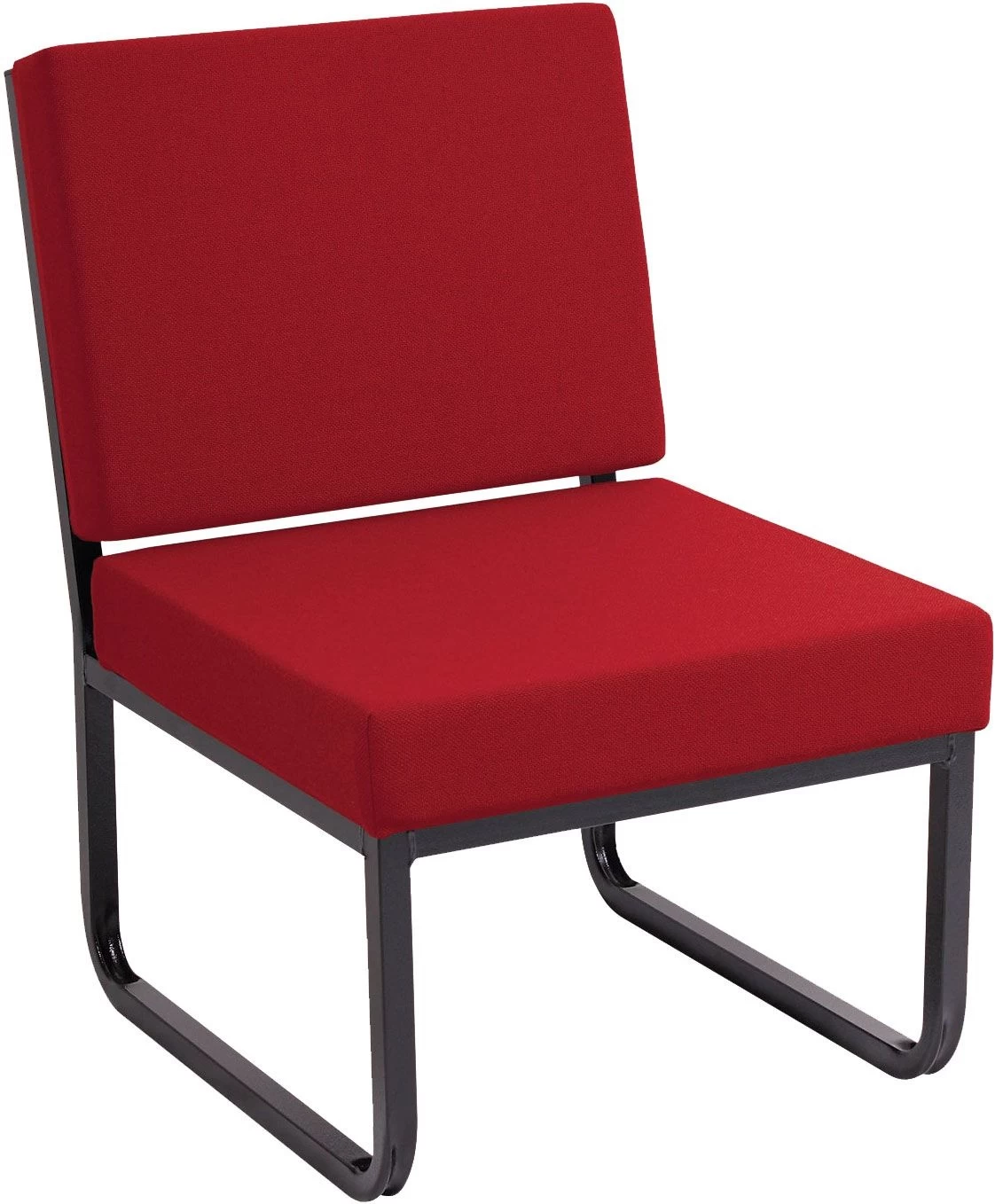Budget Heavy Duty Skid Base Reception Chair 1 Budget Heavy Duty Skid Base Reception Chair
