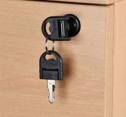 OfficeWorx Rectangular Desks With Single Fixed Pedestal -Home-Furniture 102669