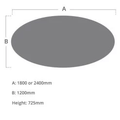 Solar Oval Boardroom Tables -Home-Furniture 102808