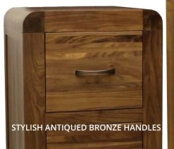 Hampshire Solid Walnut Filing Cabinets -Home-Furniture 103846