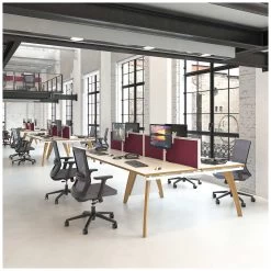 Collab Cable Tray & Bracket For Back To Back Desks -Home-Furniture 104453