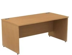 Alpha Plus Panel End Rectangular Desk