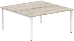 NEXT DAY InterAct Sliding Top Back To Back 2 Person Bench Desk -Home-Furniture 104594