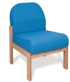 Deluxe Solid Beech Wooden Reception Chair