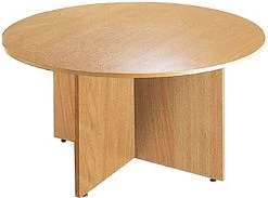 NEXT DAY Solar Round Cruciform Meeting Table