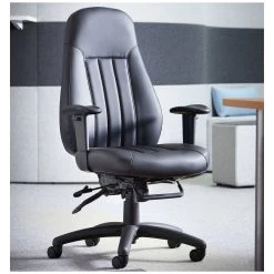 Govern 24 Hour Faux Leather Executive Chair -Home-Furniture 105322
