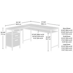 Aztek L-Shaped Home Office Workstation 15 Aztek L-Shaped Home Office Workstation -Home-Furniture 107202