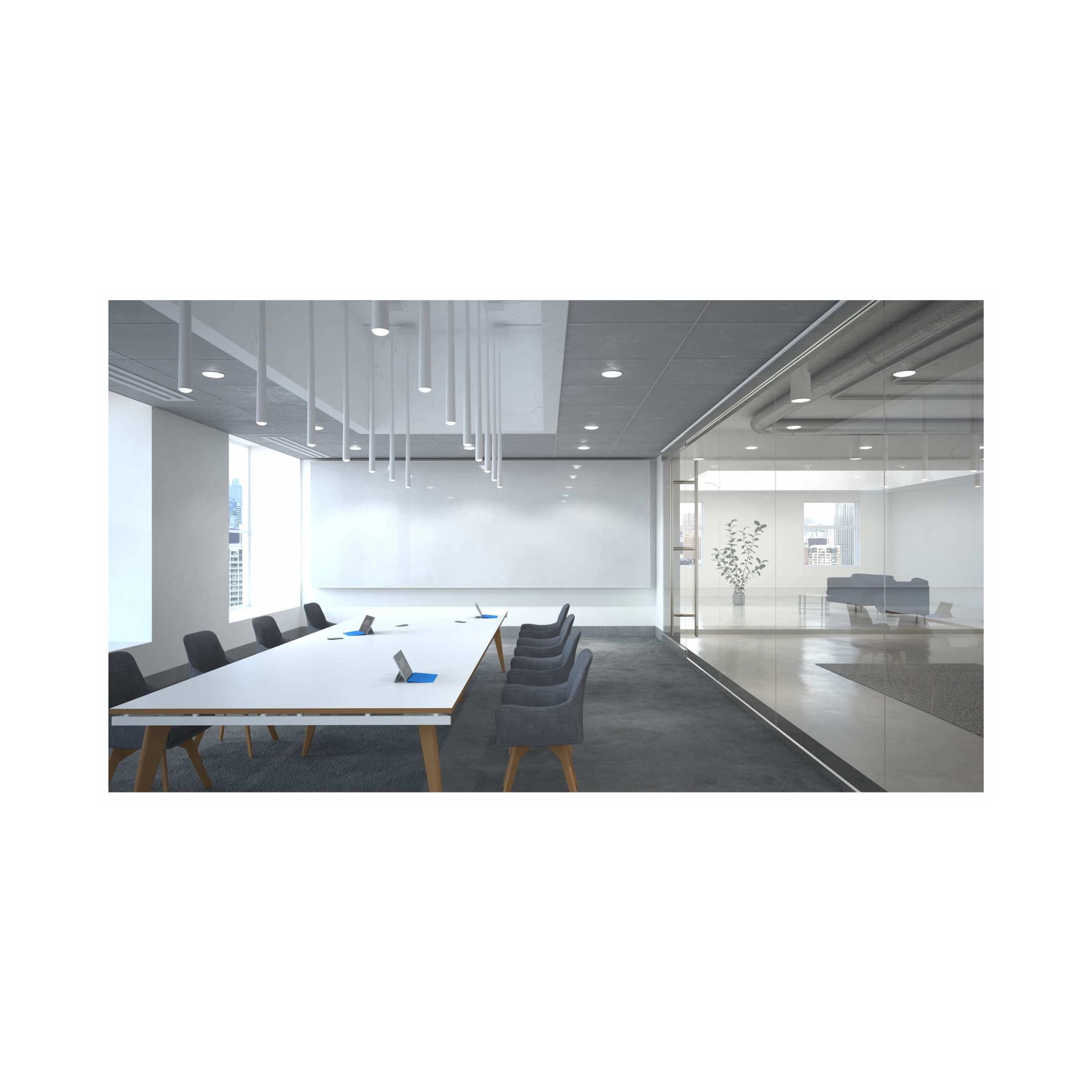 Bianco Square Boardroom Table 2 Bianco Square Boardroom Table - Image 2