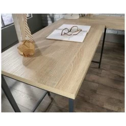 Foundry Industrial Style L Shaped Computer Desk -Home-Furniture 107642