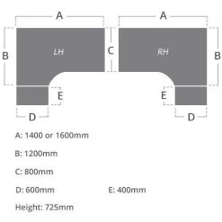 Solar Cantilever Combi Desks -Home-Furniture 108718