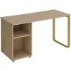 Ryto Home Office Desk With Fixed Open Pedestal