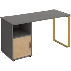 Ryto Home Office Desk With Fixed Cupboard Pedestal -Home-Furniture 108779