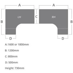 Commerce II Ergonomic Desks With Mobile Pedestal -Home-Furniture 108797