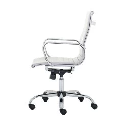 Chase White Bonded Leather Office Chair 13 Chase White Bonded Leather Office Chair -Home-Furniture 109912