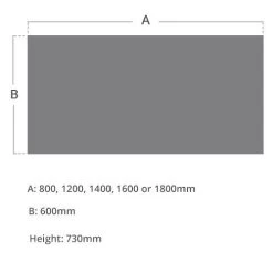 Commerce II Compact Panel End Rectangular Office Desks -Home-Furniture 111501