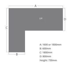 Commerce II Executive Return Workstations -Home-Furniture 112036 1