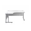 Commerce II Deluxe White Ergonomic Office Desks