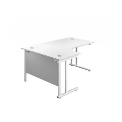 Commerce II Deluxe White Ergonomic Office Desks 22 Commerce II Deluxe White Ergonomic Office Desks -Home-Furniture 112076