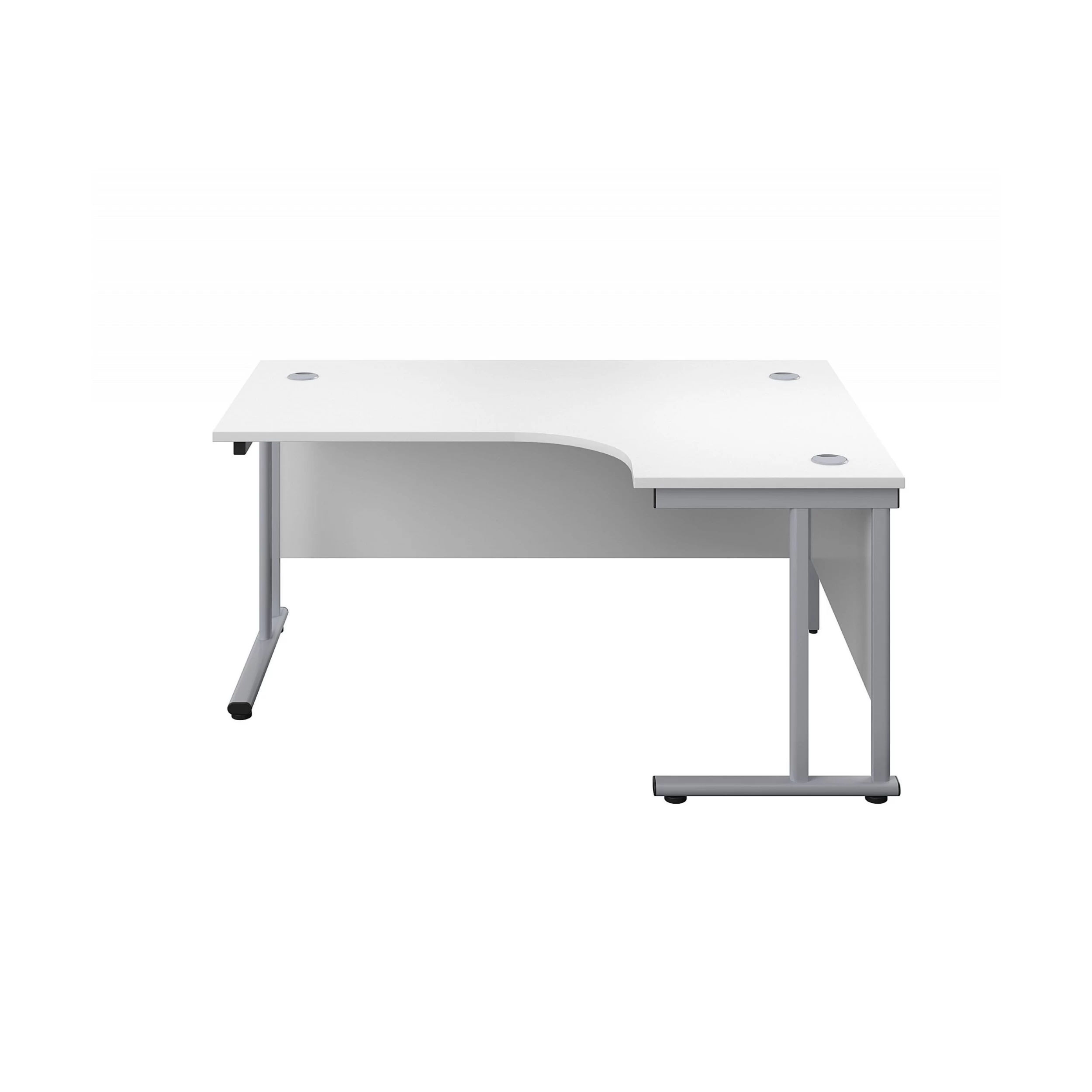 Commerce II Deluxe White Ergonomic Office Desks 15 Commerce II Deluxe White Ergonomic Office Desks - Image 15