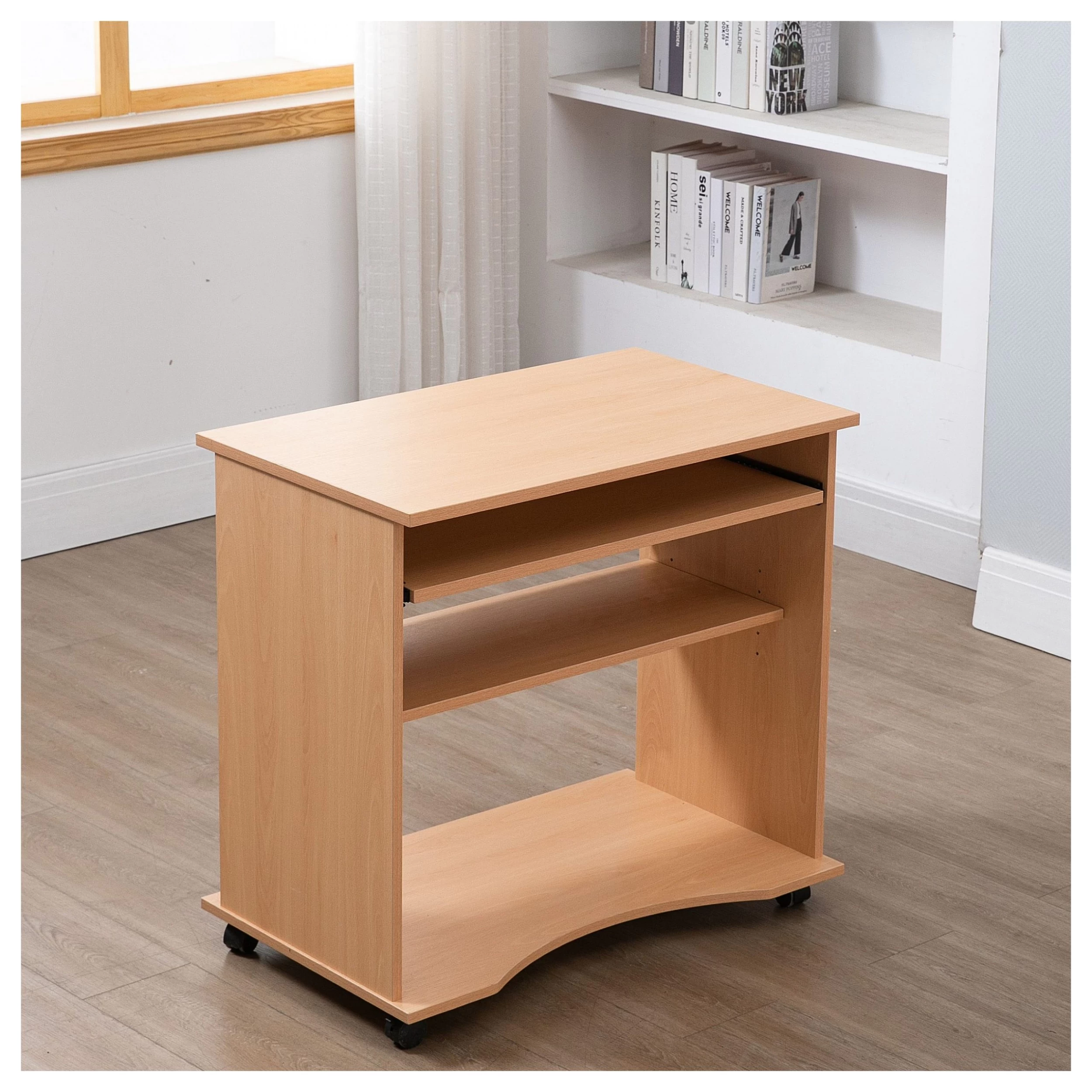 Aspyre Compact Mobile Home Office Desk 6 Aspyre Compact Mobile Home Office Desk - Image 6
