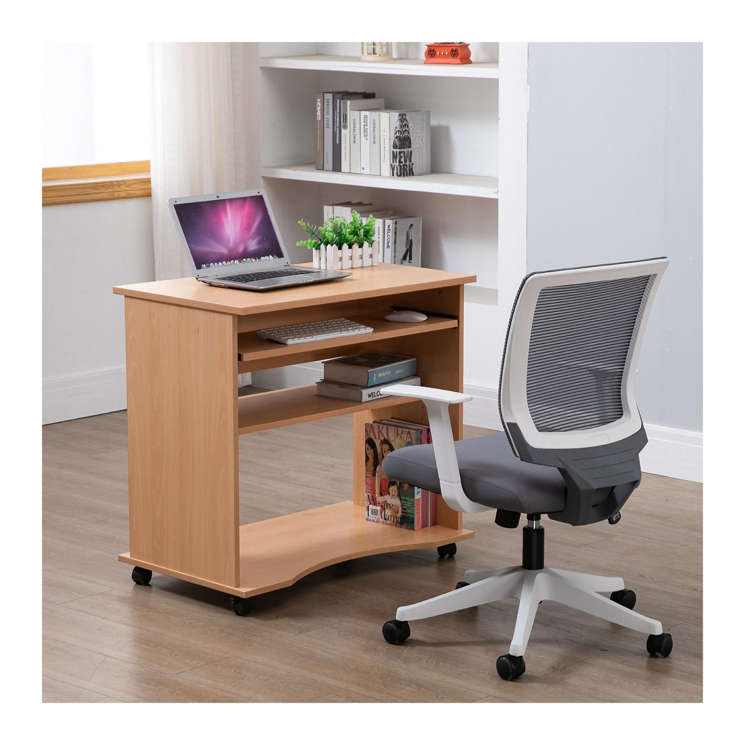 Aspyre Compact Mobile Home Office Desk 9 Aspyre Compact Mobile Home Office Desk - Image 9