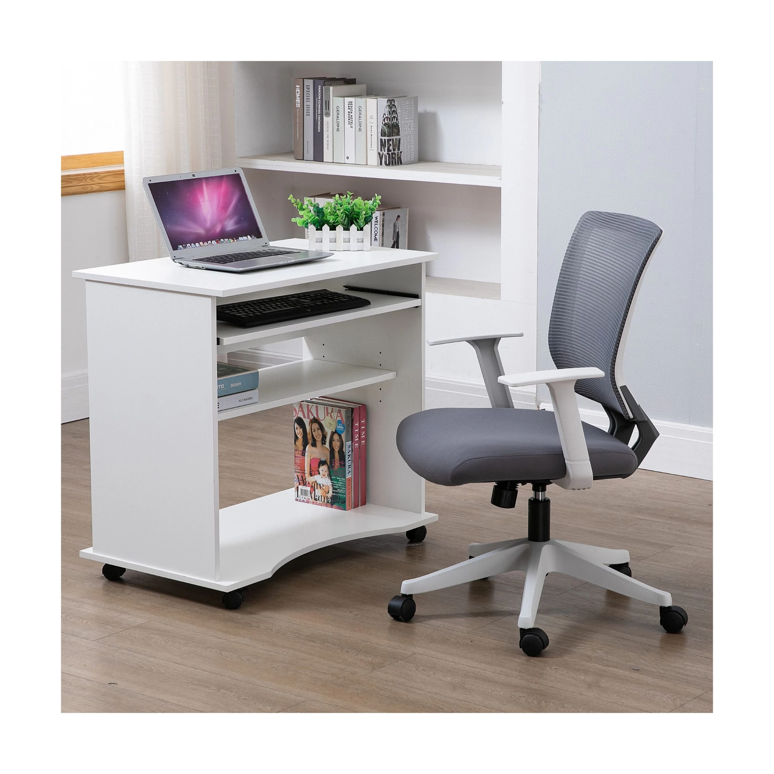 Aspyre Compact Mobile Home Office Desk 1 Aspyre Compact Mobile Home Office Desk