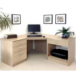 Agency Terra Home Office Compact Corner Desk -Home-Furniture 113751