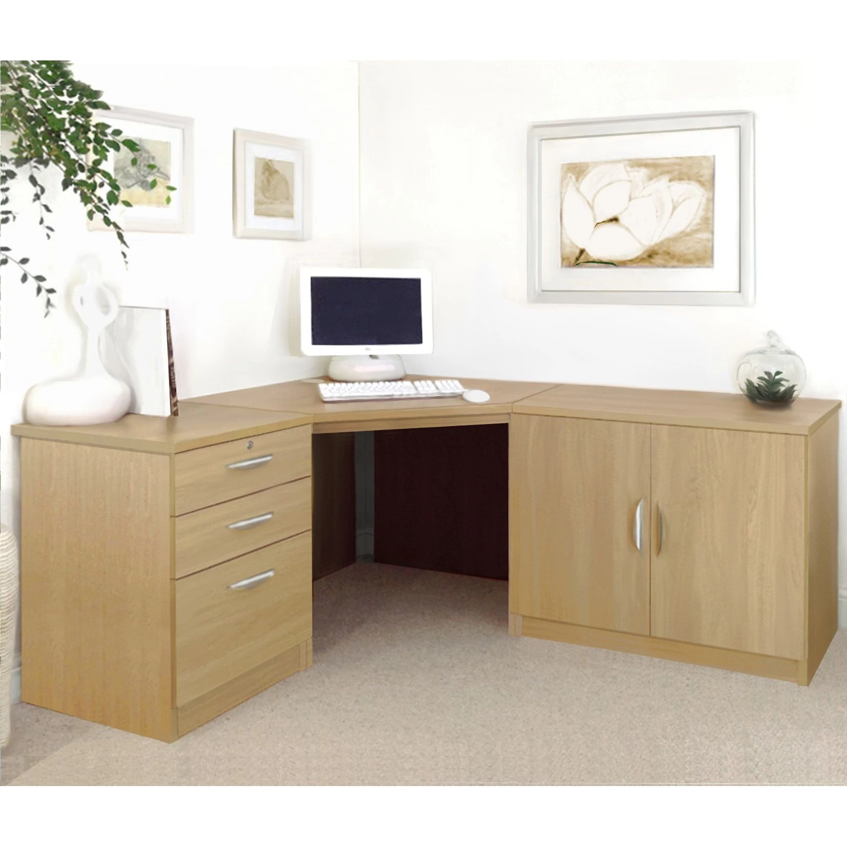 Agency Alpha Home Office Corner Desk 2 Agency Alpha Home Office Corner Desk - Image 2