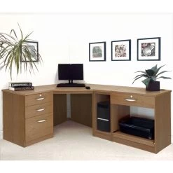 Agency Neo Home Office Corner Desk -Home-Furniture 113786