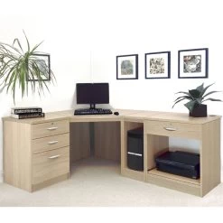 Agency Neo Home Office Corner Desk -Home-Furniture 113787